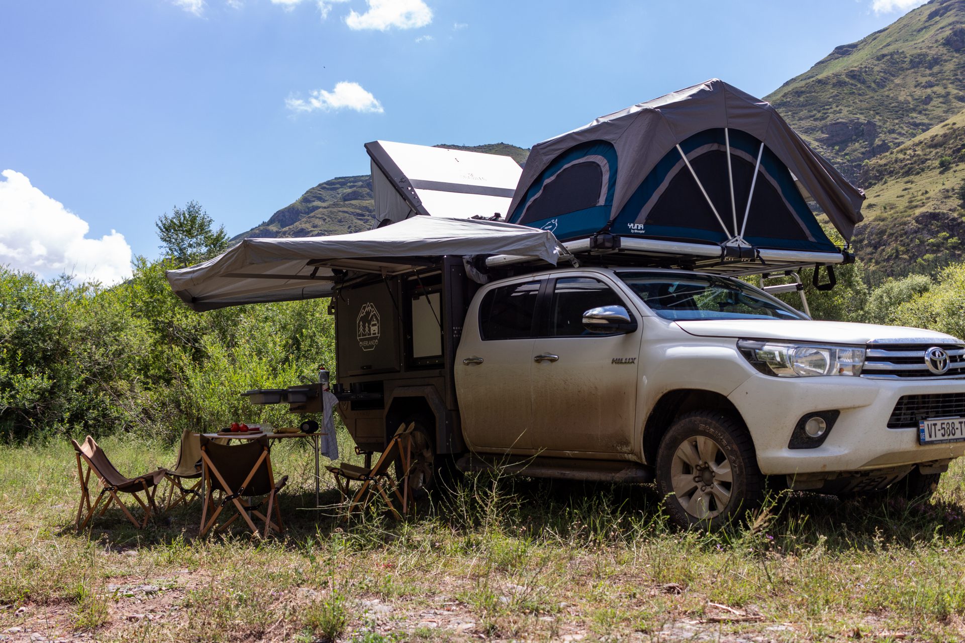 Toyota Hilux 4x4 Expedition Camper - Overlando.com