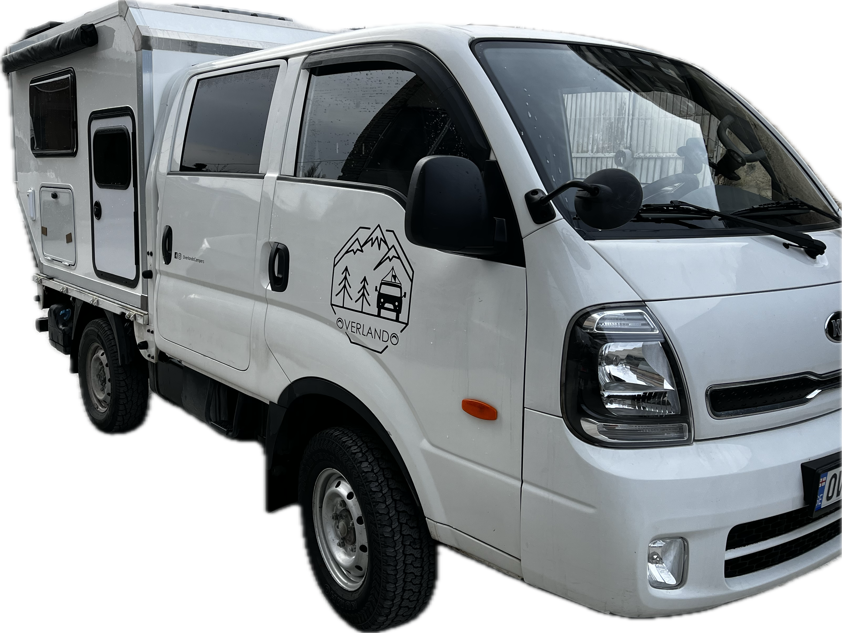 New Kia Camping Car – Kia small truck based Class B RV Van! 